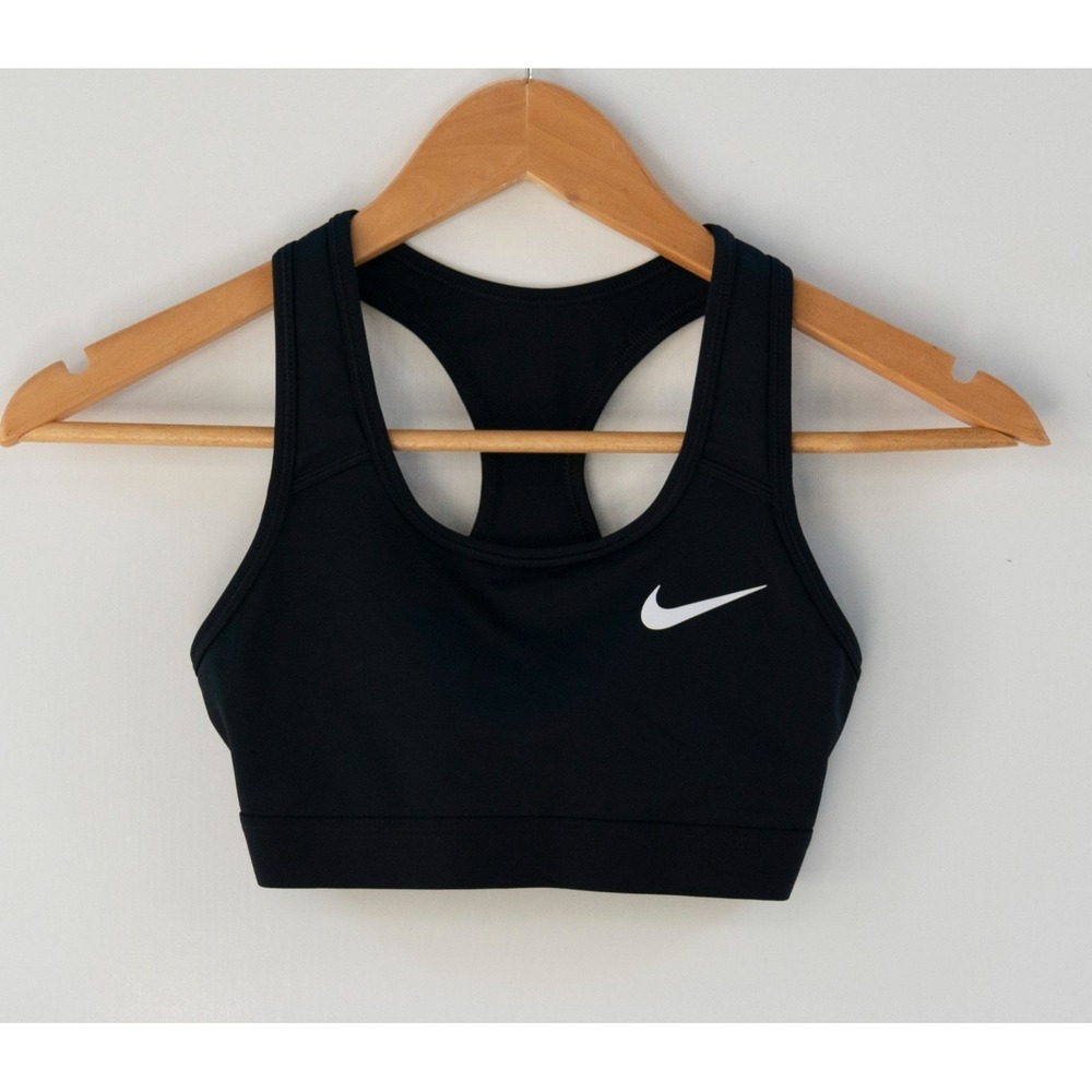 Nike Women's XS‎ Support Non Padding Sports Bra Black BV3900 010